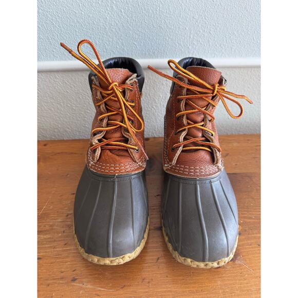 L.L. Bean Brown Duck Boots - Picture 1 of 7